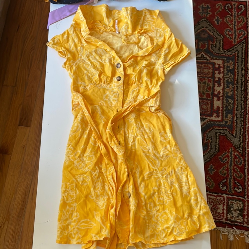 Free People Linen Dress